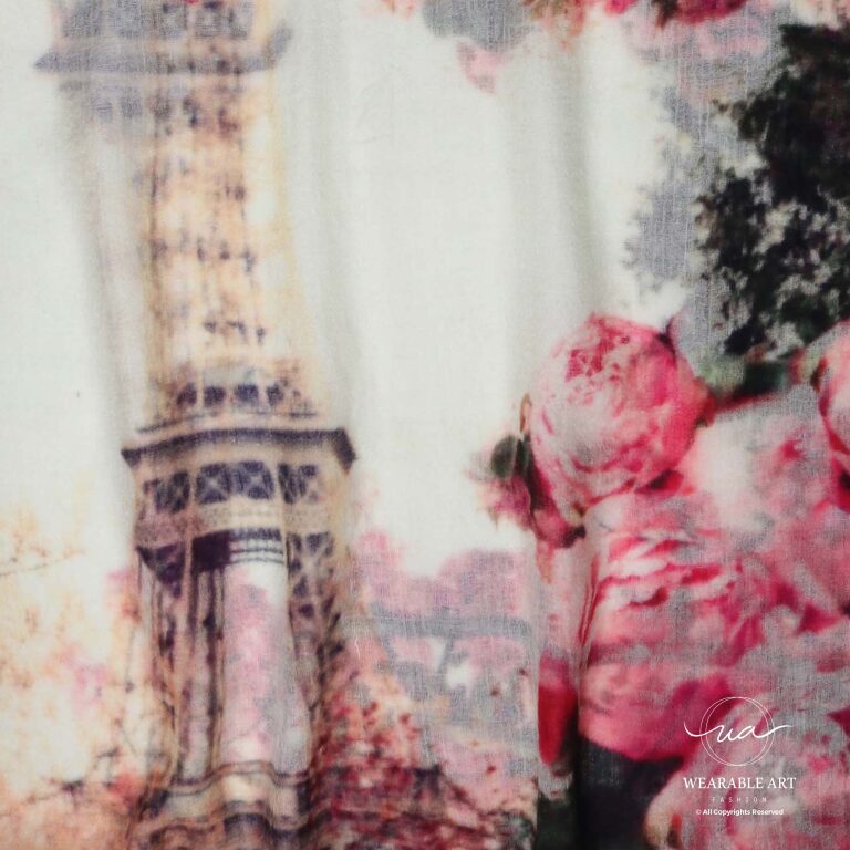 Eiffel Tower & Peonies – Macro