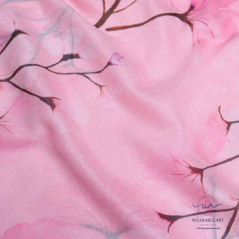 Japanese Pink Gingko Leaves – Macro